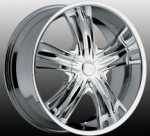 chrome rims, custom rims Banshee(Rwd)