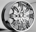 chrome rims, custom rims Jinx