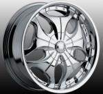 chrome rims, custom rims Novacaine