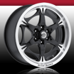 chrome rims, custom rims Lawless 6 Black