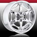 chrome rims, custom rims Lawless 8 Chrome