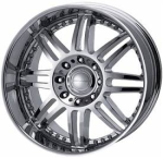 chrome rims, custom rims Km125(Black)