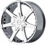 chrome rims, custom rims Km129 Klutch