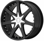 chrome rims, custom rims Km131 Jacks-Five