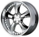 chrome rims, custom rims Km133 Sixpac