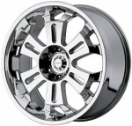 chrome rims, custom rims Km134 Rubix