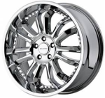 chrome rims, custom rims Km135 Clyde