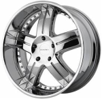 chrome rims, custom rims Km141 Fargo