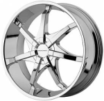 chrome rims, custom rims Km188 Haze