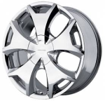 chrome rims, custom rims Km520 Kingpin