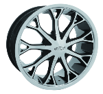 chrome rims, custom rims 501