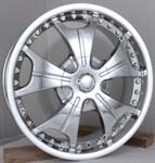 chrome rims, custom rims 311