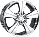 chrome rims, custom rims 507