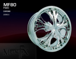 chrome rims, custom rims M-70