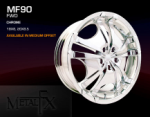 chrome rims, custom rims MF90