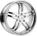 chrome rims, custom rims KLICK