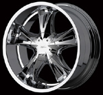 chrome rims, custom rims Bitchin 554