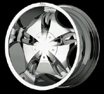 chrome rims, custom rims Dagger 713