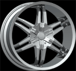 chrome rims, custom rims Magnum 357
