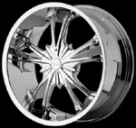 chrome rims, custom rims Super Nova 445