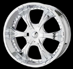 chrome rims, custom rims Type 183