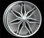 chrome rims, custom rims Type 368