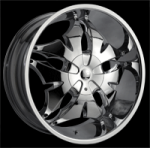 chrome rims, custom rims Type 369
