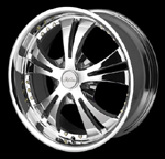 chrome rims, custom rims Type 539