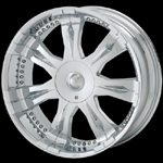 chrome rims, custom rims Torrio 421