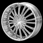 chrome rims, custom rims Vip 471