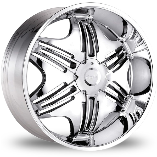 chrome rims, custom rims Bella