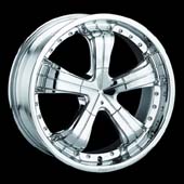 chrome rims, custom rims Blitz