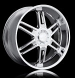 chrome rims, custom rims Abyss 220