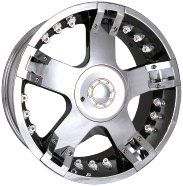 chrome rims, custom rims 712