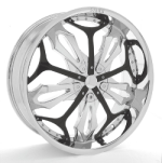 chrome rims, custom rims 130 RENEGADE