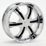 chrome rims, custom rims 288 SPYDER