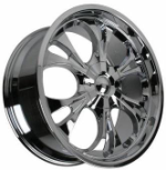 chrome rims, custom rims STARR 715
