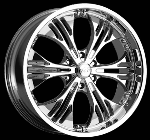 chrome rims, custom rims Barzini-06