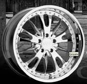 chrome rims, custom rims Grissini