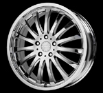 chrome rims, custom rims Shiv 52