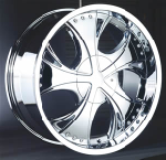 chrome rims, custom rims Tornado