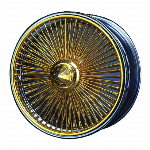 chrome rims, custom rims gold