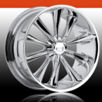 This is a beautiful wheel. When you wake up in the morning you will love to see this wheel on your vehicle. This wheel has a deep lip 10 spokes wheel will chop the streets hard.