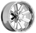 The Incubus Recoil is a beautiful wheel. When you wake up in the morning you will love to see this wheel on your vehicle. This wheel has a deep lip with the rivets to accent the wheel and with the 8 spokes and exposed lugs this wheel will chop the streets hard.